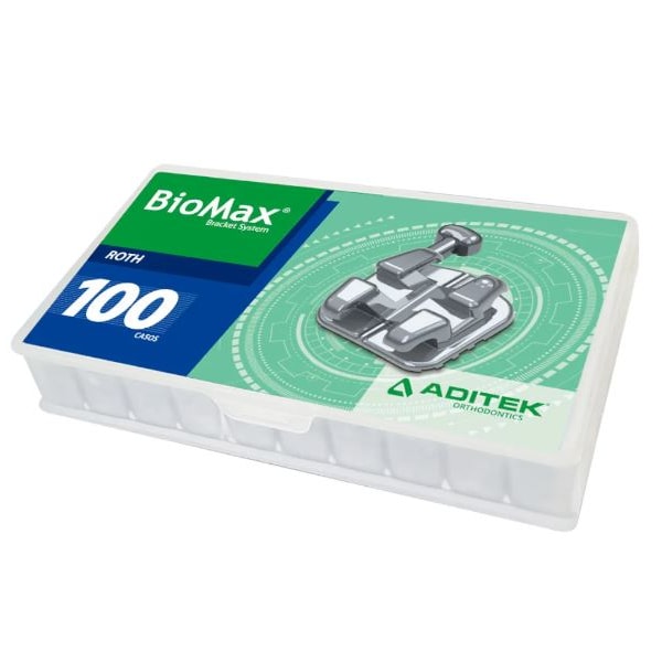 05040302 ADITEK 100 KITS 5X5 BIOMAX .022 ROTH C/G 3,4,5 C/2000