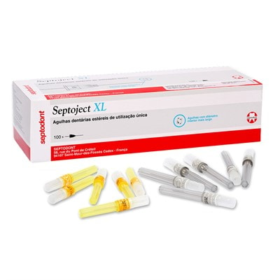 Agulha Gengival Septoject XL 30G Curta - Septodont