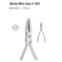 ALICATE 6B 053 MEIA CANA 14,5cm