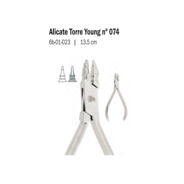 ALICATE 6B 074 TORRE YOUNG 13,5cm