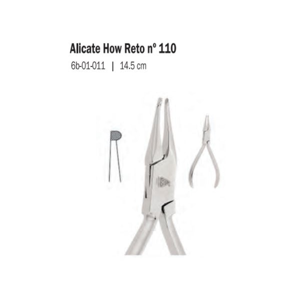 ALICATE 6B 110 HOW RETO 14,5cm