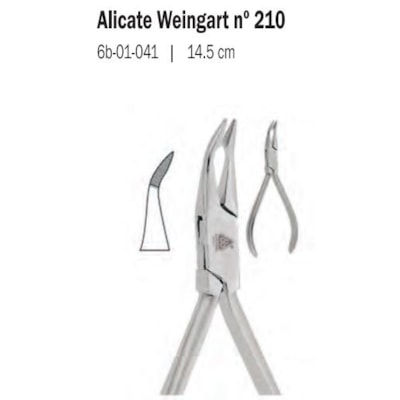 ALICATE 6B 210 WEINGART 14,5cm