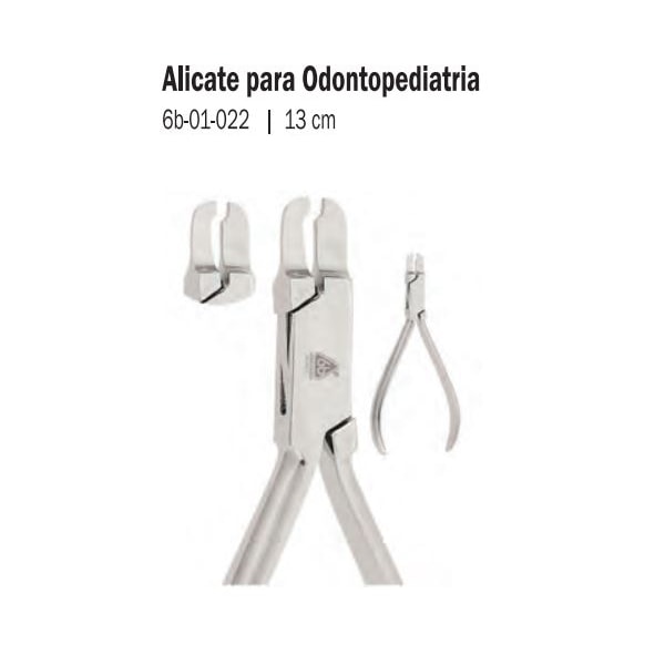 ALICATE 6B ODONTOPEDIATRIA 13cm