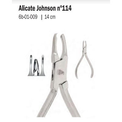 Alicate Ortodontico Johnson 114 - 6B Invent