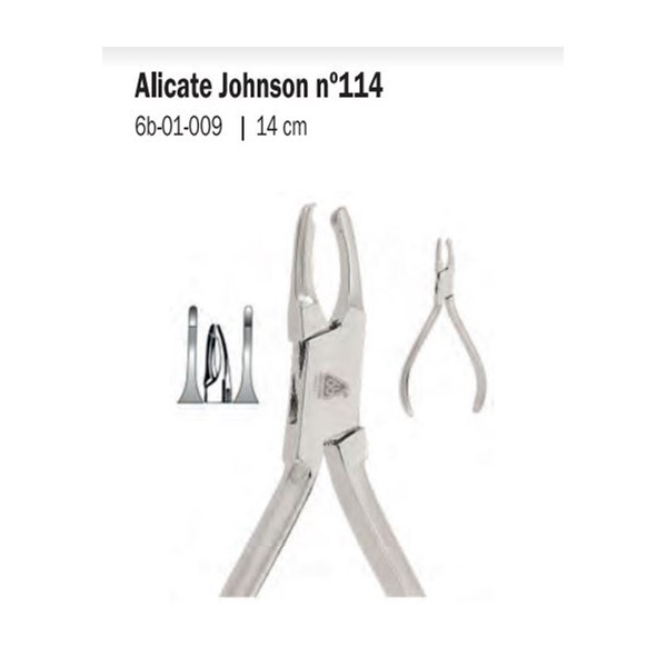 Alicate Ortodontico Johnson 114 - 6B Invent