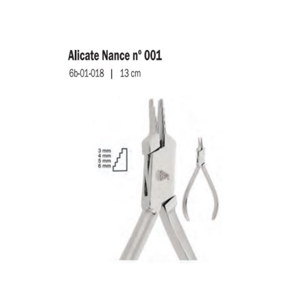 Alicate Ortodontico Nance 001 - 6B Invent