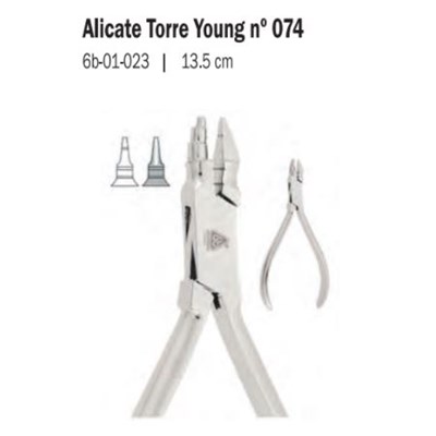 Alicate Ortodontico Torre Young 074 - 6B Invent