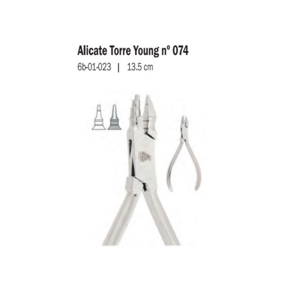 Alicate Ortodontico Torre Young 074 - 6B Invent
