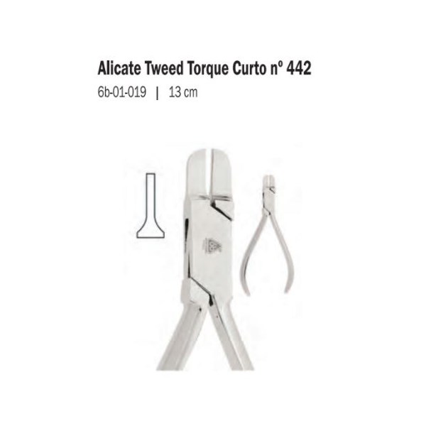 Alicate Ortodontico Tweed Torque 442 - 6B Invent
