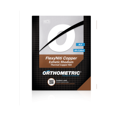 Arco Flexy NiTi Copper ALX Esthetic RP Redondo Inferior 18 (52481018) - Orthometric