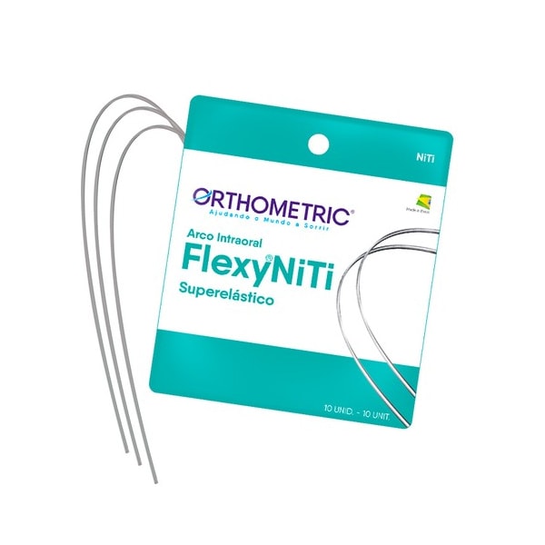 Arco Flexy NiTi Super-Elastic Redondo Inferior - Orthometric