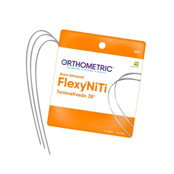 Arco Flexy NiTi Thermal 35° Redondo Superior - Orthometric