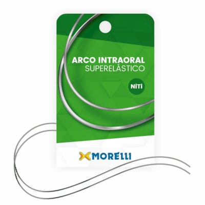 Arco Intraoral Curva Reversa-SPEE Superelástico Grande NiTi - Redondo Ø0,40mm (.016") - Morelli