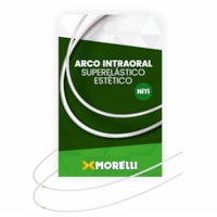 Arco Niti Estético Retangular M - 19x25 (5072037) - Morelli