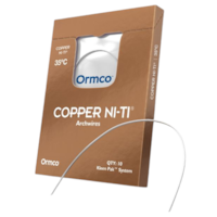 Arco NiTi Orthos Termoativado Copper 016x022 - Ormco