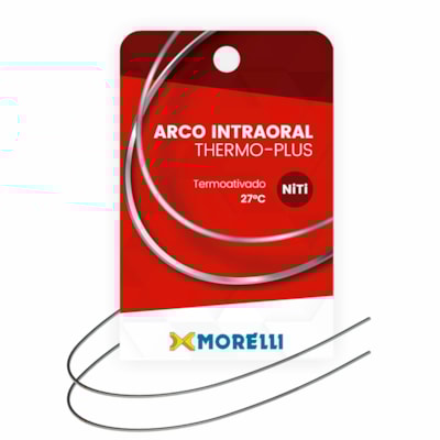 Arco Niti Termoativado Thermoplus Retangular M - 16x22 (5072224) - Morelli