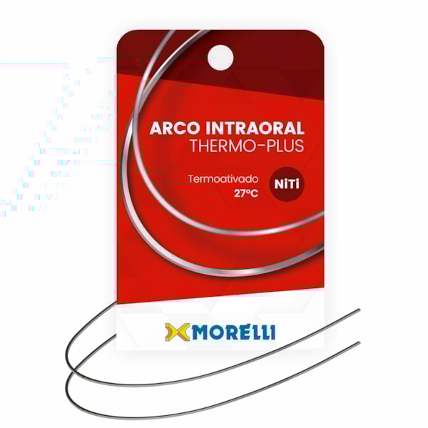 Arco Niti Termoativado Thermoplus Retangular M - 16x22 (5072224) - Morelli