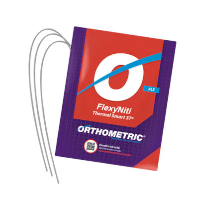 Arco NiTi Thermal Smart ALX 37° Retangular Superior 16x22 (51382216) - Orthometric