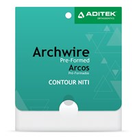 Arco Termoativado 35° Contour Niti Retangular - Aditek