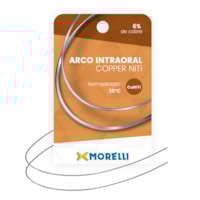 Arco Termoativado Copper Niti Redondo Inferior 018 (5070152) - Morelli