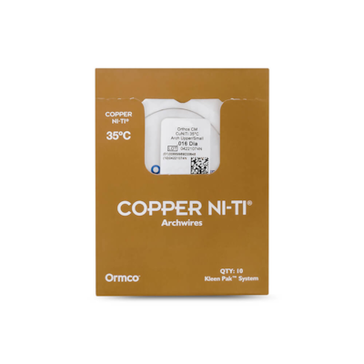 Arco Tru Arch Termoativado Copper Niti  - Ormco