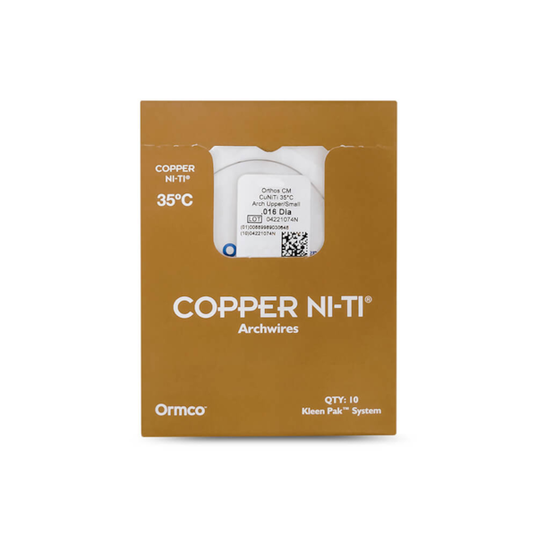 Arco Tru Arch Termoativado Copper Niti  - Ormco
