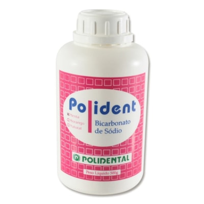 BICARBONATO POLIDENT 500G MORANGO