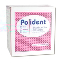 BICARBONATO POLIDENT C/15  40G MORANGO