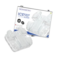 Bráquete Cerâmico Autoligado Iceram Total Glass Roth 0,022 - Orthometric