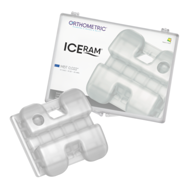 Bráquete Cerâmico Iceram MBT 022 Kit - Orthometric