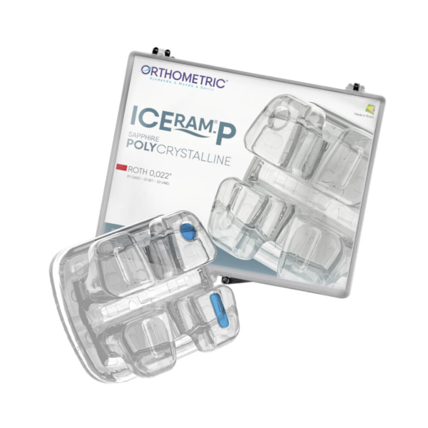 Bráquete Cerâmico Iceram-P Roth 1 Caso - Orthometric