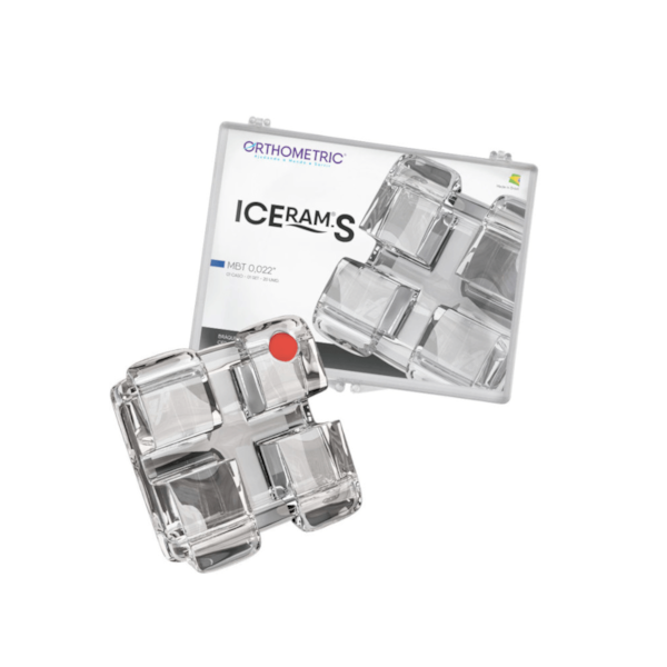 Bráquete Cerâmico Iceram-S MBT Slot 022 - Orthometric