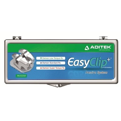 Bráquete de Aço Autoligado EasyClip+ Damon Super Torque 022 Kit - Aditek