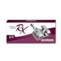 Bráquete de Aço RX Roth 022 (01 Caso) - Eurodonto