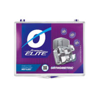 Bráquete Metálico Premium Elite MBT 1 Caso - Orthometric