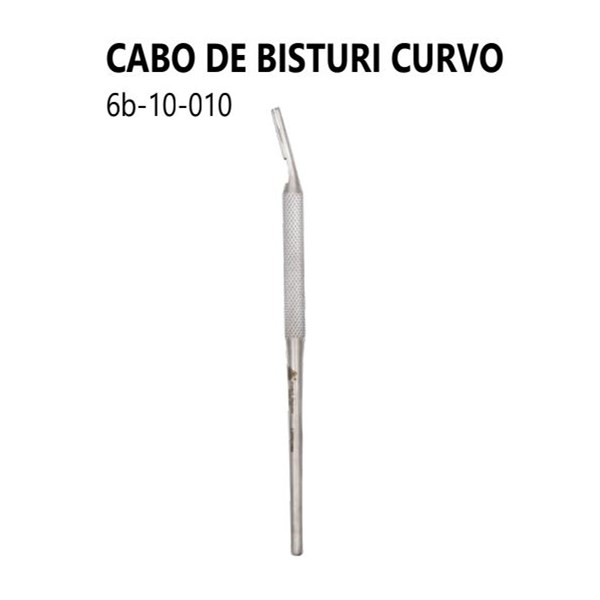 Cabo para Bisturi Curvo - 6B Invent