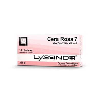 Cera 7 Rosa Lâmina - Lysanda
