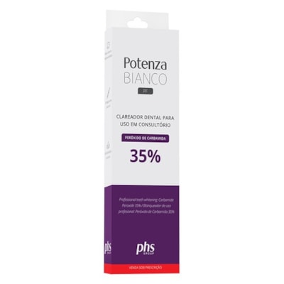 Clareador 35% Potenza Bianco 1 seringa - PHS