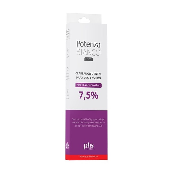 Clareador 7,5% Potenza Bianco 1 seringa - PHS