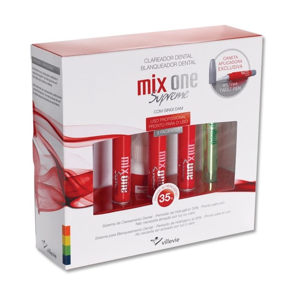 CLAREADOR MIX ONE PEROX HIDROG 35%  3 PAC