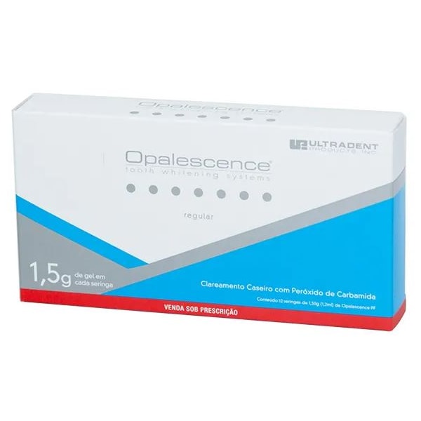 Clareador Opalescence PF 15% Regular Kit com 12 - Ultradent