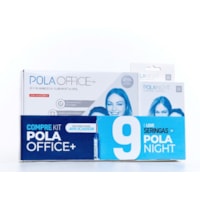 Clareador Pola Office+ 37,5% + Pola Night com 9 Seringas 10% - SDI