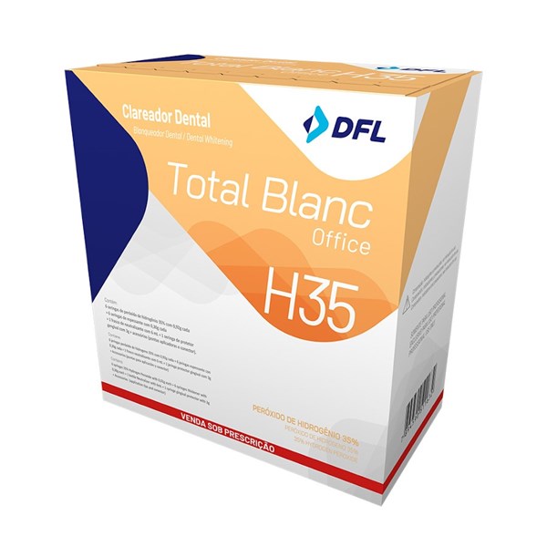 Clareador Total Blanc Office Kit 3 Pac - DFL