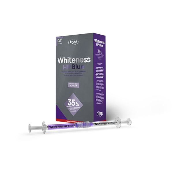 CLAREADOR WHITENESS HP BLUE 35% MINI KIT C/TOP DAM