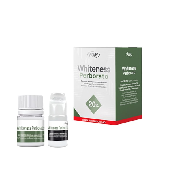 CLAREADOR WHITENESS PERBORATO -DENTES NAO VITAIS