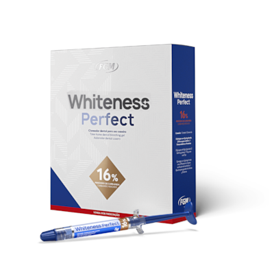 Clareador Whiteness Perfect 16% Kit com 5 - FGM