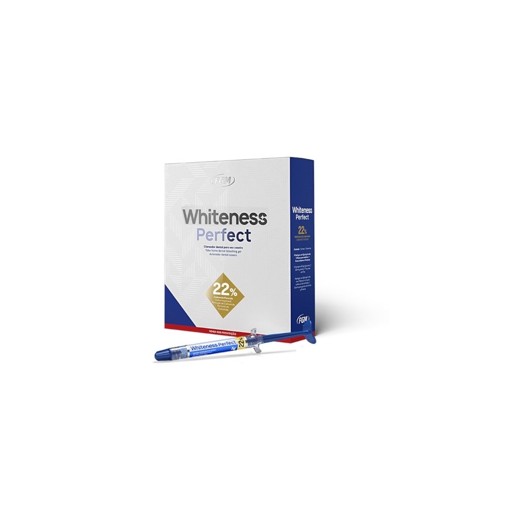 Clareador Whiteness Perfect Kit 22% - FGM - Apoio Dental