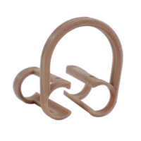 CLIPS PARA ALGODAO COTISEN C/5 MARROM