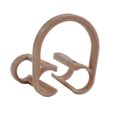 CLIPS PARA ALGODAO COTISEN C/5 MARROM