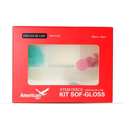 Disco de Lixa Sof-Gloss Kit - American Burrs